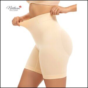 High Waisted Body Shaper Shorts Tummy Control Thigh Slimming Shapewear